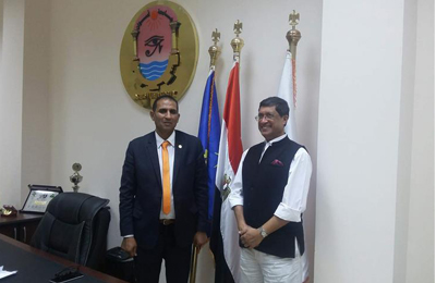 Aswan University Hosts the Indian Ambassador