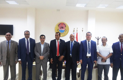 Aswan University President Receives the Kuwaiti Cultural Counsellor