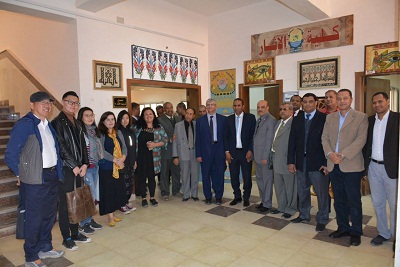 Visit of Deputy Minister of Higher Education and President of the Faculty of Archeology