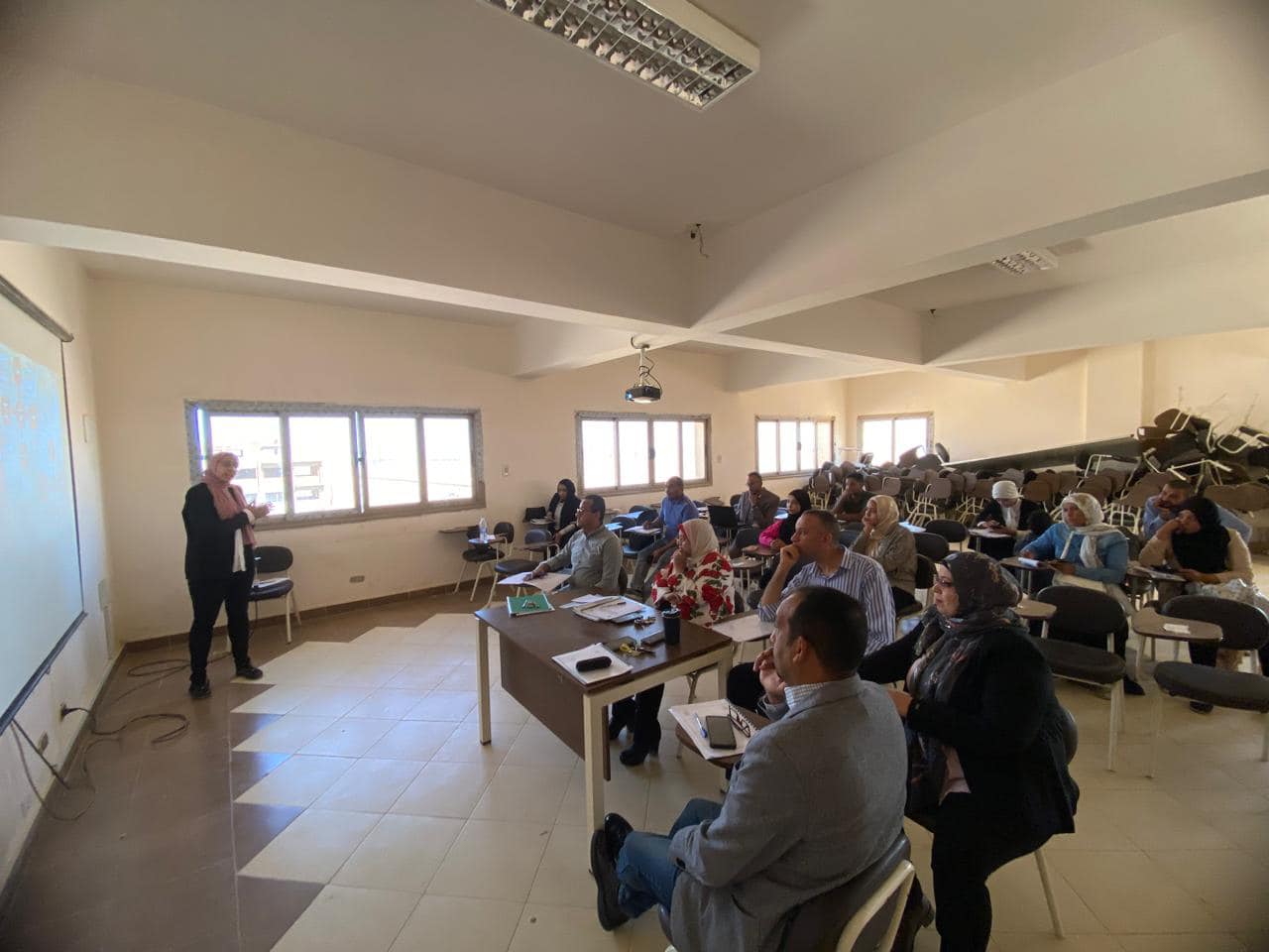 First Seminar to Faculty of Archaeology at Aswan University