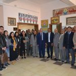 زيارة نائب وزير التعلم العالي ورئيس الجامعة لكلية الآثار